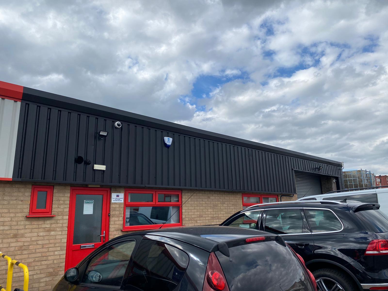 coating sheeting for industrial buildings